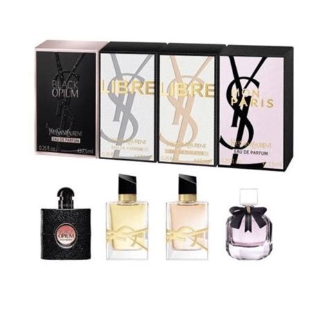 coffret miniature parfum yves saint laurent|ysl libre mini perfume.